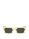 Prada Eyewear Cat-eye Sunglasses In Yellow