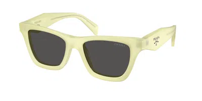 Prada Pr C07s 21g08z Occhiali Da Sole Gialli Per Donna In Yellow