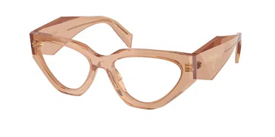 Prada Pr C07v Women's Glasses, Brown, Size 54