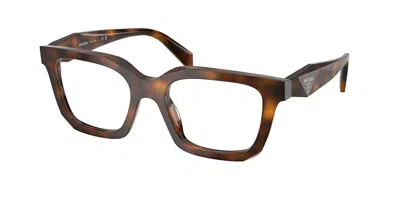 Prada Pr C08vf Asian Fit 20d1o1 Women's Glasses Tortoiseshell Size 53 - Free Lenses - Blue Light Block Ava