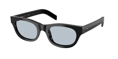 Prada Pr C09s 16k30w Men's Sunglasses Black Size 51 In Brown