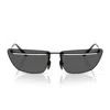 Prada Pr C52s Yc460t Nero Bianco Sunglasses In Black