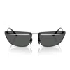 Prada Pr C52s Yc460t Nero Bianco Sunglasses In Black