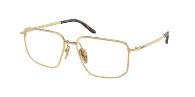 Prada Pr C52v 5ak1o1 Women's Glasses Gold Size 55 - Free Lenses - Blue Light Block Available In Purple