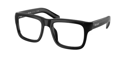 Prada Pr D02v 16k1o1 Men's Glasses Black Size 52 - Free Lenses - Blue Light Block Available