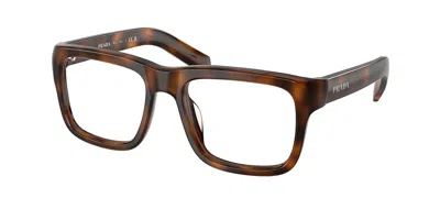 Prada Pr D02v 20d1o1 Men's Glasses Tortoiseshell Size 52 - Free Lenses - Blue Light Block Available In Gold