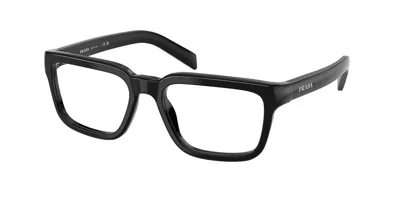 Prada Pr D04v 16k1o1 Women's Glasses Black Size 52 - Free Lenses - Blue Light Block Available In Burgundy