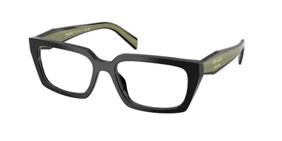 Prada Pr D05vf Asian Fit Women's Glasses, Black, Size 55