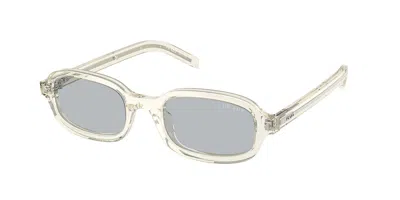 Prada Pr D06s 12x40w Women's Sunglasses Yellow Size 50