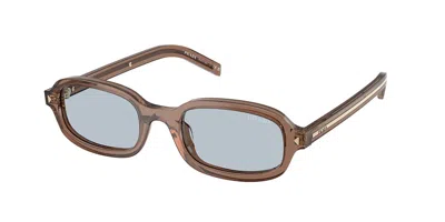 Prada Pr D06sf Asian Fit 28i30w Women's Sunglasses Brown Size 52