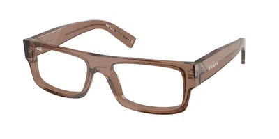 Prada Pr D06v Men's Glasses, Brown, Size 53