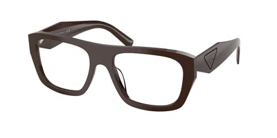 Prada Pr D07vu Women's Glasses, Brown, Size 52