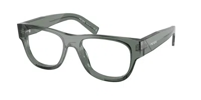 Prada Pr D08vu Men's Glasses, Green, Size 51