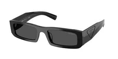Prada Pr D09sd Asian Fit 16k08z Men's Sunglasses Black Size 54