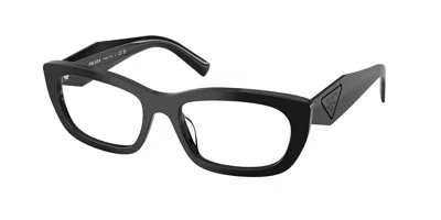 Prada Pr D09vf Asian Fit Women's Glasses, Black, Size 54
