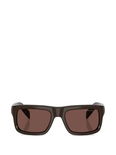 Prada Pr D11s In Burgundy