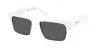 Prada Pr D12su 46120z Men's Sunglasses White Size 55