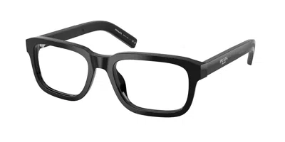 Prada Pr D12v 16k1o1 Men's Glasses Black Size 53 - Free Lenses - Blue Light Block Available