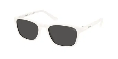 Prada Pr D13su 27m08z Men's Sunglasses White Size 52