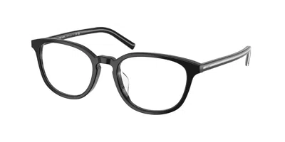 Prada Pr D14vd Asian Fit 29o1o1 Women's Glasses Black Size 52 - Free Lenses - Blue Light Block Available In Black,basalt Horn