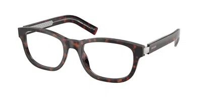 Prada Pr D16v 17n1o1 Men's Glasses Tortoiseshell Size 52 - Free Lenses - Blue Light Block Available In Root Tortoise