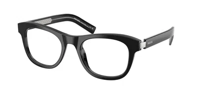 Prada Pr D17v 16k1o1 Women's Glasses Black Size 50 - Free Lenses - Blue Light Block Available