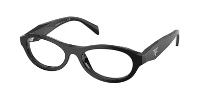 Prada Pr D18v 16k1o1 Women's Glasses Black Size 51 - Free Lenses - Blue Light Block Available