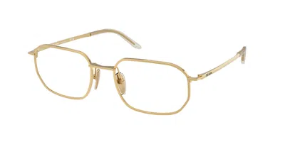 Prada Pr D51v Men's Glasses, Gold, Size 52