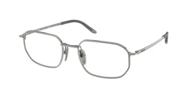 Prada Pr D51v Men's Glasses, Gunmetal, Size 52 In Gray