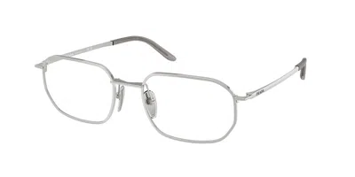 Prada Pr D51v Men's Glasses, Silver, Size 52