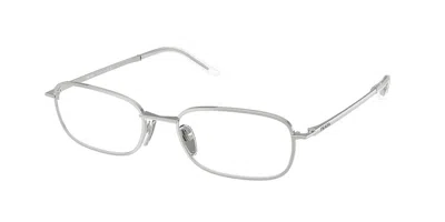 Prada Pr D56v 1bc1o1 Women's Glasses Silver Size 52 - Free Lenses - Blue Light Block Available