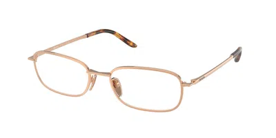 Prada Pr D56v Svf1o1 Women's Glasses Gold Size 52 - Free Lenses - Blue Light Block Available In Rose Gold