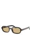 Prada Pr Oval Sunglasses, 50mm In Brown