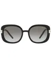Prada Pr04ws Square-frame Sunglasses In Black