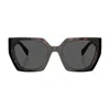 Prada Square-frame Sunglasses In Brown