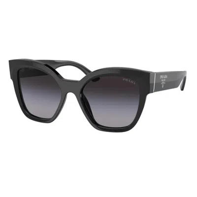 Prada Square Women's Sunglasses, Pr 17zs In Black