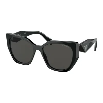 Prada Pr19zs 1ab5s0 Black/dark Grey