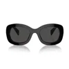 Prada Womens Black Pr A13s Butterfly-frame Acetate Sunglasses