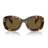 Prada Womens Pr A13s Butterfly-frame Acetate Sunglasses Yellow