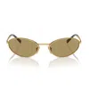Prada Eyewear Oval Frame Sunglasses