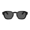 Prada Pra16s 16k731 Nero Sunglasses In Nero