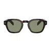 Prada Pra16s 17n20g Tartarugto Polarizzato Sunglasses In Brown