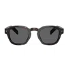Prada Pra16s 16k731 Nero Sunglasses In Multicolor