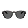Prada Eyewear Square Frame Sunglasses In Multicolor