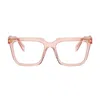 Prada Pra19v Symbole19q1o1 Rosa Glasses In Rosa