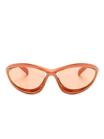 Prada Pra23s Cat-eye Sunglasses In Orange