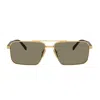 Prada Man Sunglasses Pr A57s In Gold