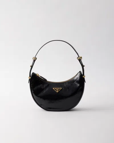 Prada " Arqué" Shoulder Bag In Black