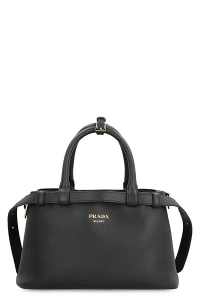 Prada Buckle Small Leather Bag