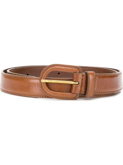 Prada Half Loop Belt In Yellow